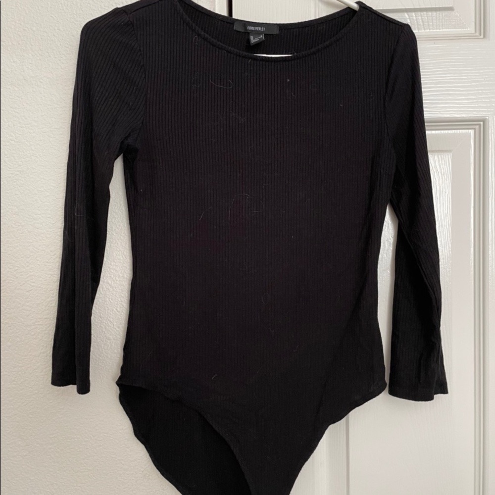 Black forever 21 bodysuit